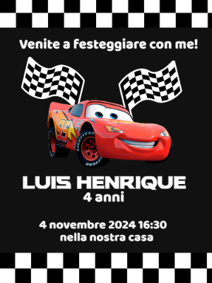 Convite Carros – Estático – Breezy