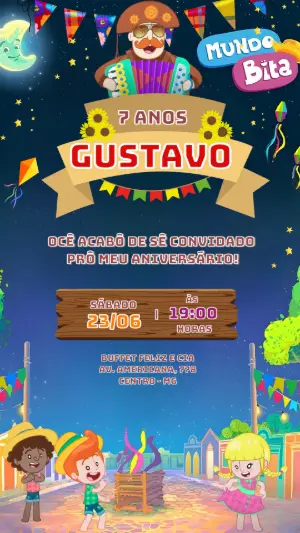 Festa-Junina-Einladung – Statisch – Felicity Artes
